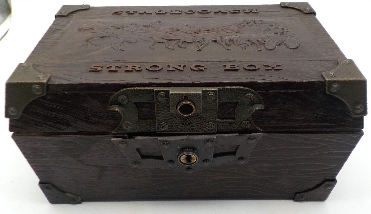 中古box サーチ済み 40box DAISY STAGECOACH STRONG BOX Vintage Toy 1960 | eBay