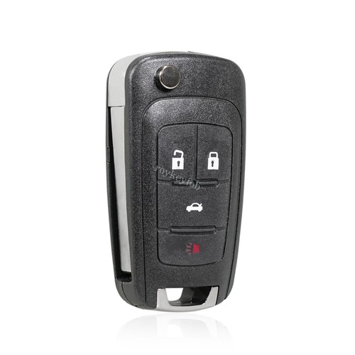 2 Replacement For 2014 2015 2016 Chevrolet Impala Key Fob Remote Shell Case - Picture 6 of 8