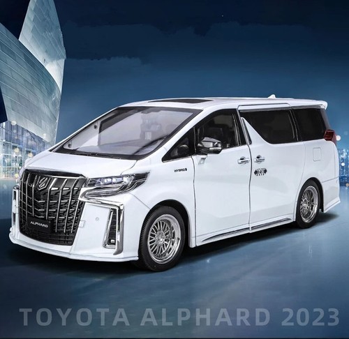New 1:18 Toyotas Alphard MPV Diecast Alloy Car Model with Sound and Lights - Picture 9 of 26