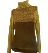 Vintage Directions 80 Virgin Acrylic 100 Turtleneck Sweater M