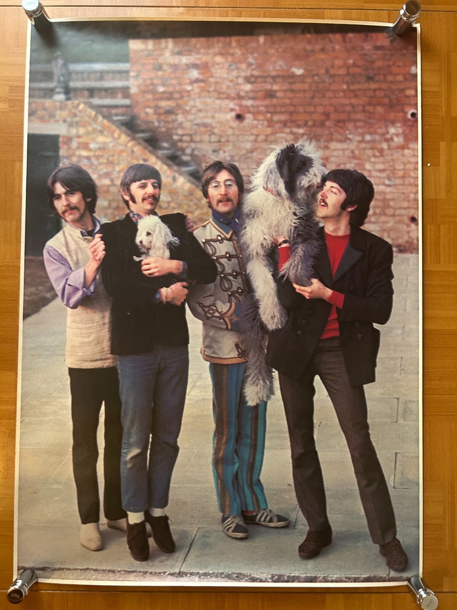 Beatles / Vintage 1970s Japan Original Official Poster