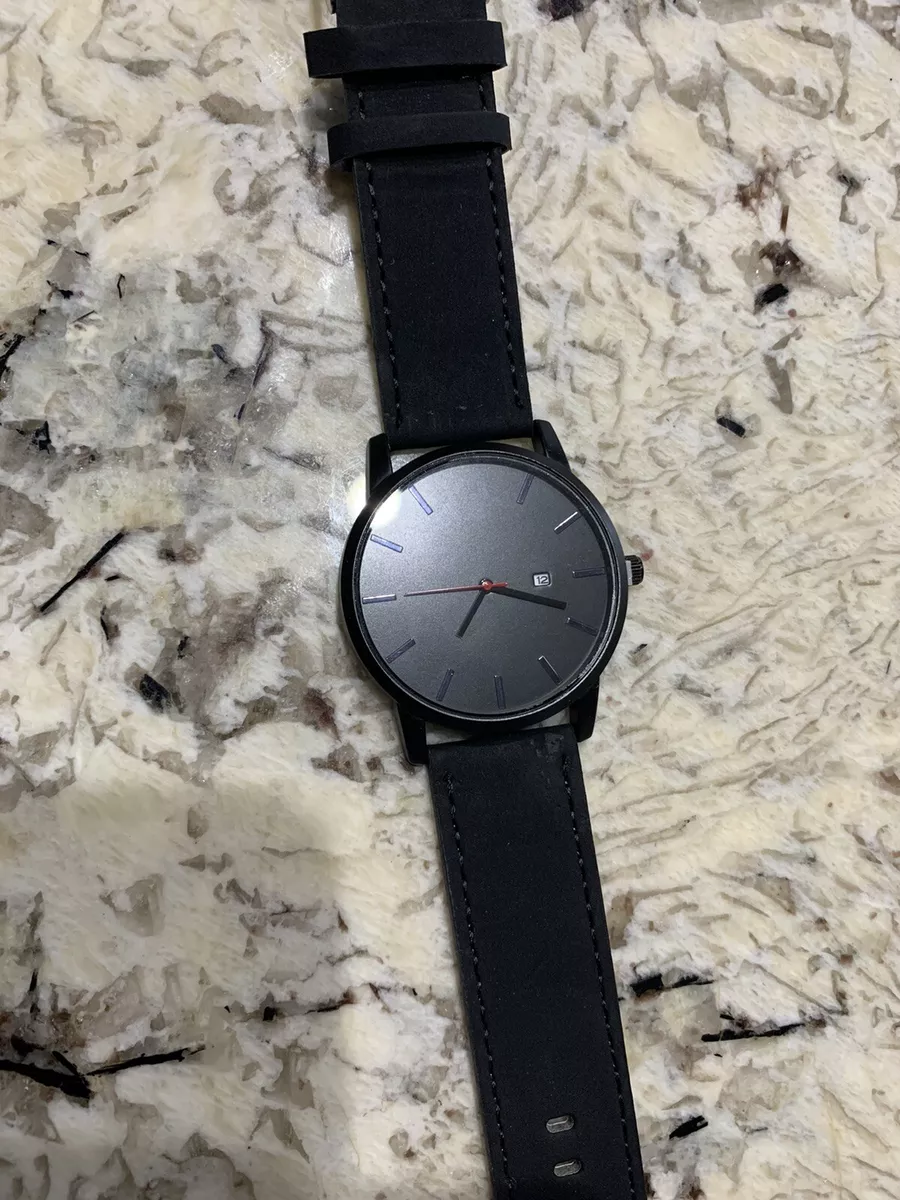 Simple leather Watch eBay