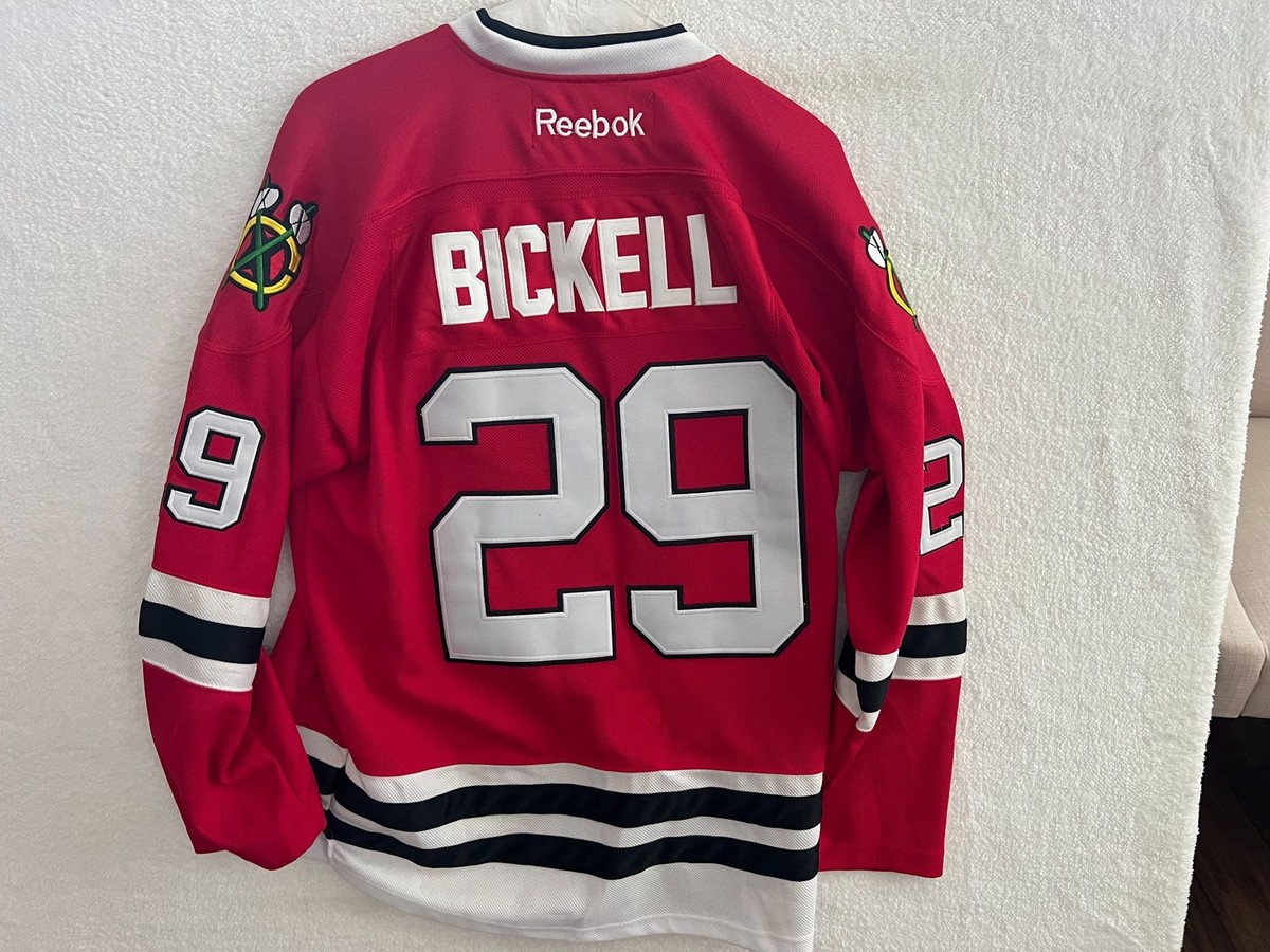 Reebok NHL Blackhawks 29 BICKELL JERSEY 【公式通販】