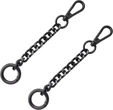 2 Pcs Bag Strap Extender 15 cm Metal Purse Strap Extender Chain for Shoulder ...
