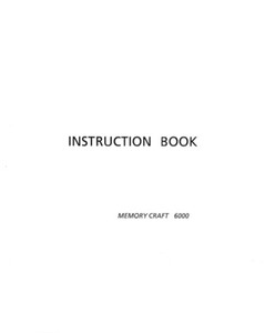 Memory craft 6000 manual free