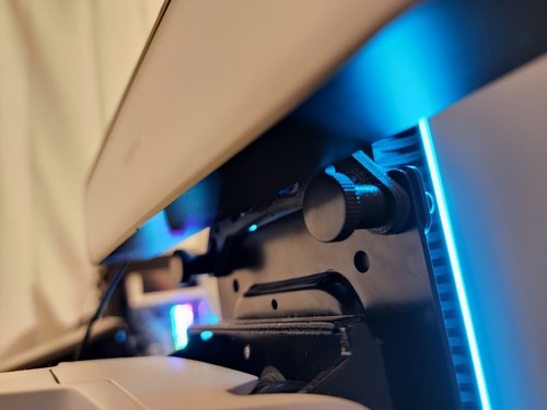 Horizontal Vesa 100m /75mm Monitor arm Mounting adapter for Philips Hue play bar - Picture 4 of 11