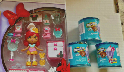 Shopkins Disney Happy Places Minnie Mouse WAFFLE KITCHEN Goldie