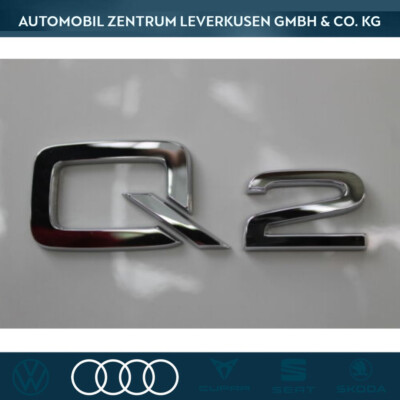 Audi SQ2 Heckemblem Chrom - Original Schriftzug 81A853741C2ZZ Für Heckklappe