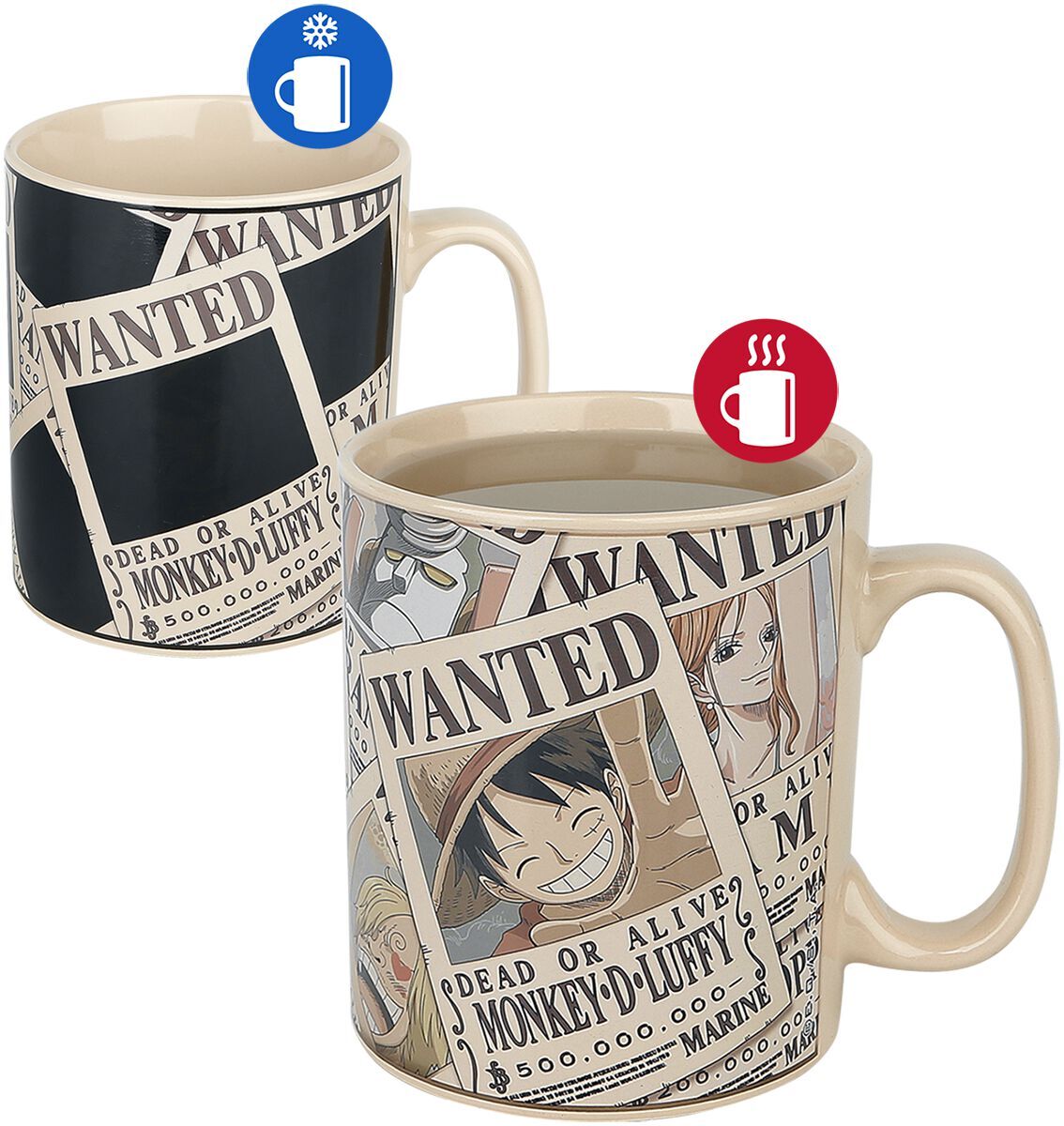 Стильная сумка Tasse Unisex Wanted - Tasse mit Thermoeffekt multicolor Standard 3490₽