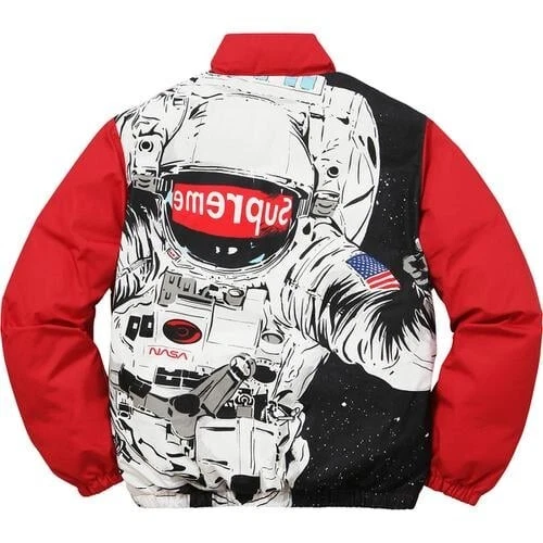 Veste gonflée d'astronaute Supreme FW16 Rouge Moyen (M) Excellent état
