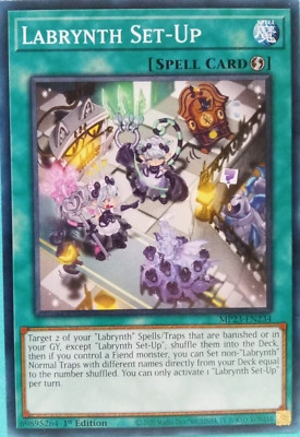 Labrynth Set-Up MP23-EN234 25th Anniversary Tin: Dueling Heroes Mega Pack 1st...