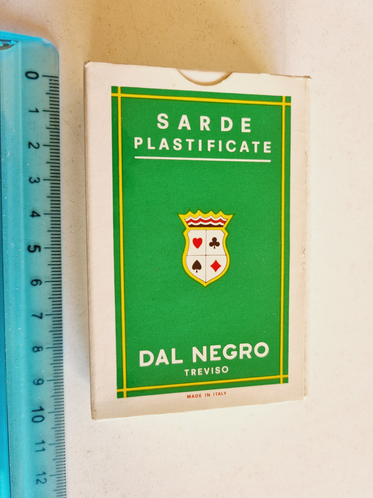 Karten Von Spiel Sarde Von Negro Trump Besen Original Spielkarten