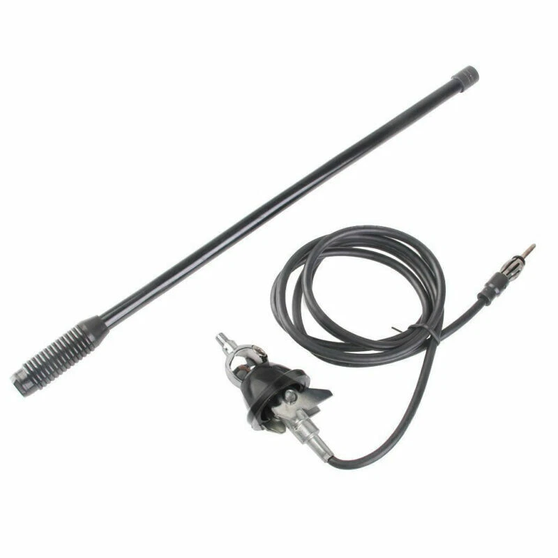 Universal Car Auto Radio AM/FM Amplified Antenna Aerial 16'' Mount Swivel Base — 第 3/4 张图片