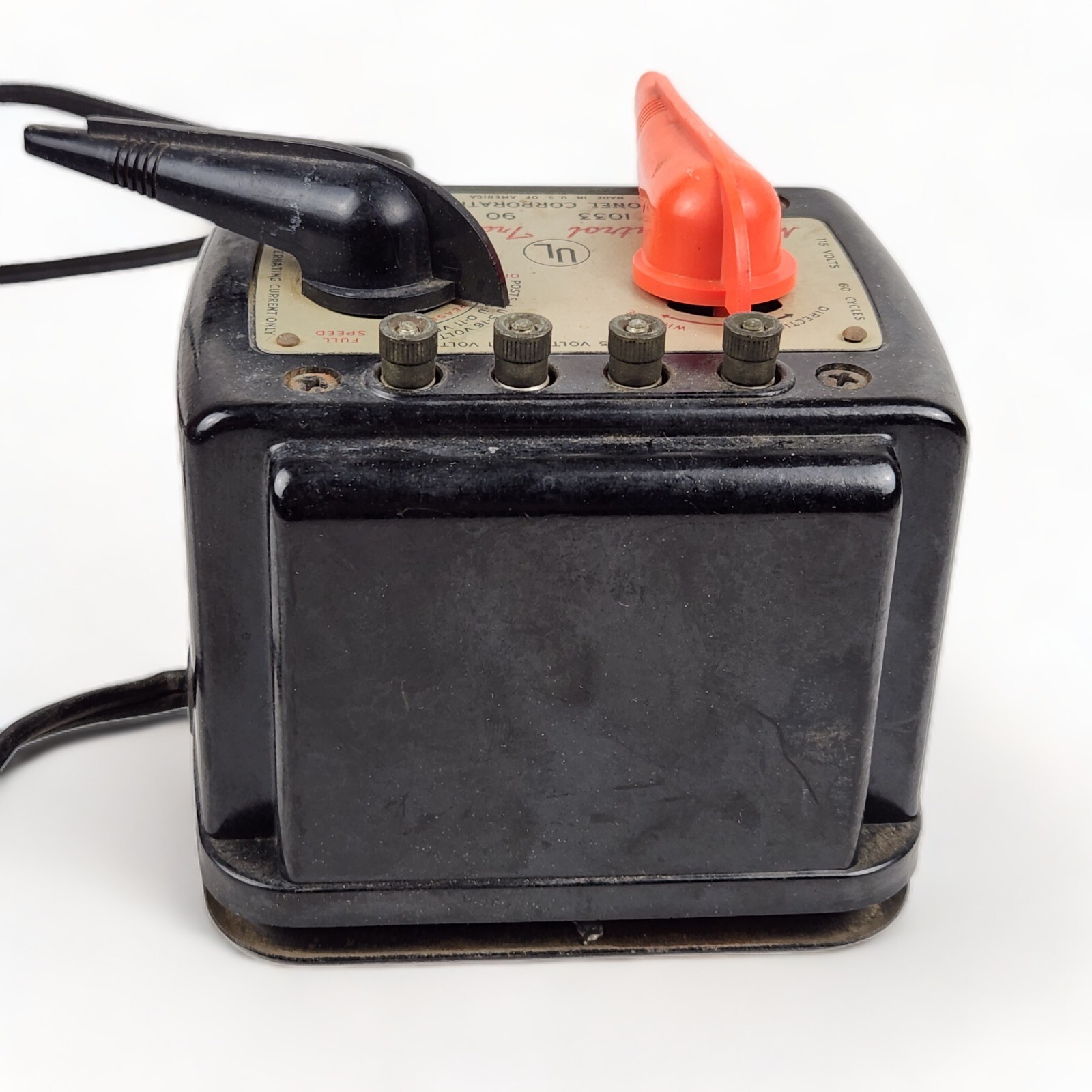 Vintage Lionel 1033 MultiControl 90 Watt Train Transformer For Parts