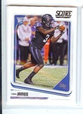 RICHIE JAMES 2018 PANINI SCORE FOOTBALL ROOKIE RC QTY #407 MIDDLE TENNESSEE 