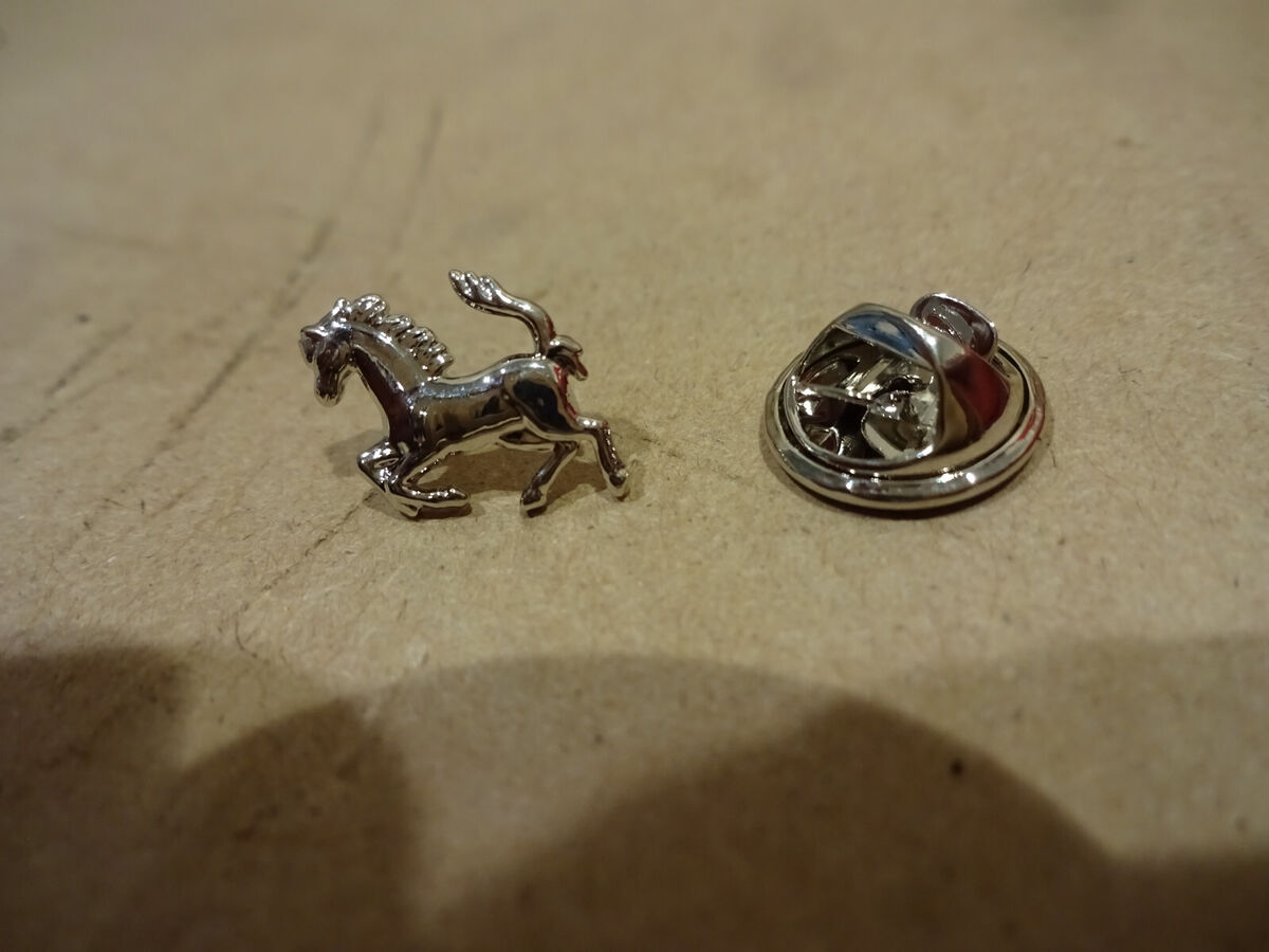 Ferrari Nickle Plated Horse Pin Motif P/N 95991600 | eBay Ferrari Nickle Plated Horse Pin Motif P/N 95991600 | eBay