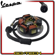 STATORE VESPA PK 50 125 S SS HP ETS APE FL FL2 FL3 RST MIX MAGNETE 6 POLI 5 FILI