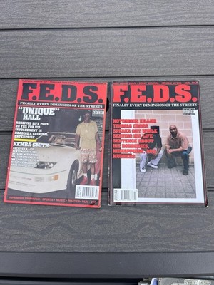 Lot Of 2 F.E.D.S. Magazine Lot ( Vol 9-37 / Vol 10-43) Criminal/Gangs Etc.