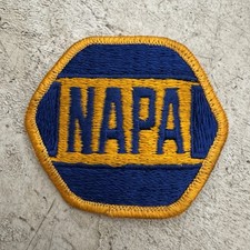 Napa Auto Parts Patch Vtg 80s 90s Sew On Automotive Shop Parts
