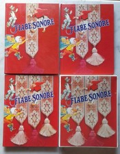 Fabbri FIABE SONORE 3 volumi COMPLETA con AUDIOCASSETTE