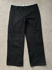 Ben Davis Pants Mens 40x32 Jet Black Original Ben's Pants Relaxed Baggy Workwear