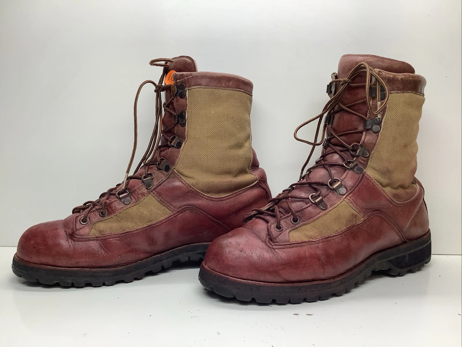 VTG MENS DANNER HIKING WORK BROWN BOOTS SIZE 11 D