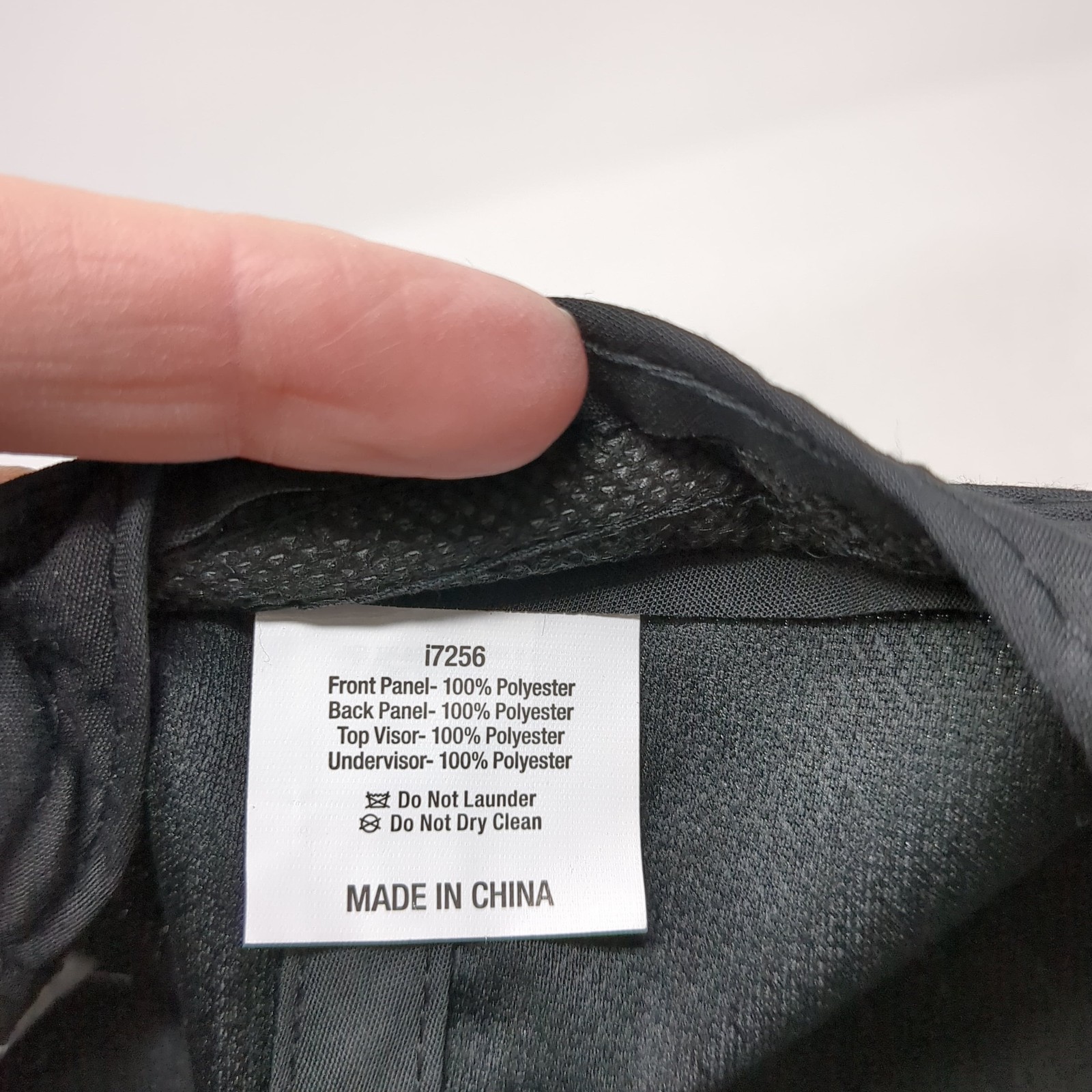 Local Snapback Rope Hat Solid Black One Size Embr… - image 10