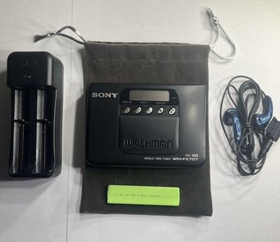 Sony WM-FX707 Radio Walkman Cassette Player W/ Accessories Collectable | Tested