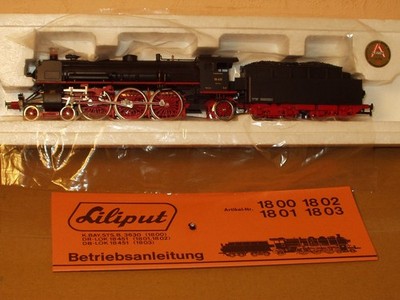 LILIPUT Dampflok  -  BR 18 451 DRG - Rheingoldlok  BW Wiesbaden - NEU - OVP