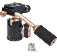 Bestshoot Tripod Head, Flexi-Tilt Universal Ball Head with Quick Release Plat...
