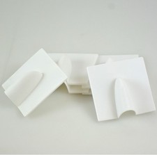 1 x Brick Blast Plate White Wall Cable Entry Cover Tv Sky Satellite Sky Plus