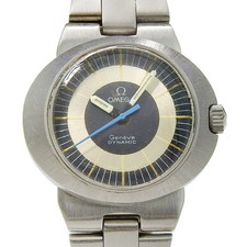 OMEGA TOOL 102 vintage Geneva Dynamic Watches SilverDial Stainless Steel M...