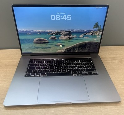 MacBook Pro 16'' A2141 i7-9750H 16GB 512GB NVMe Radeon 5300M macOS B-Ware11