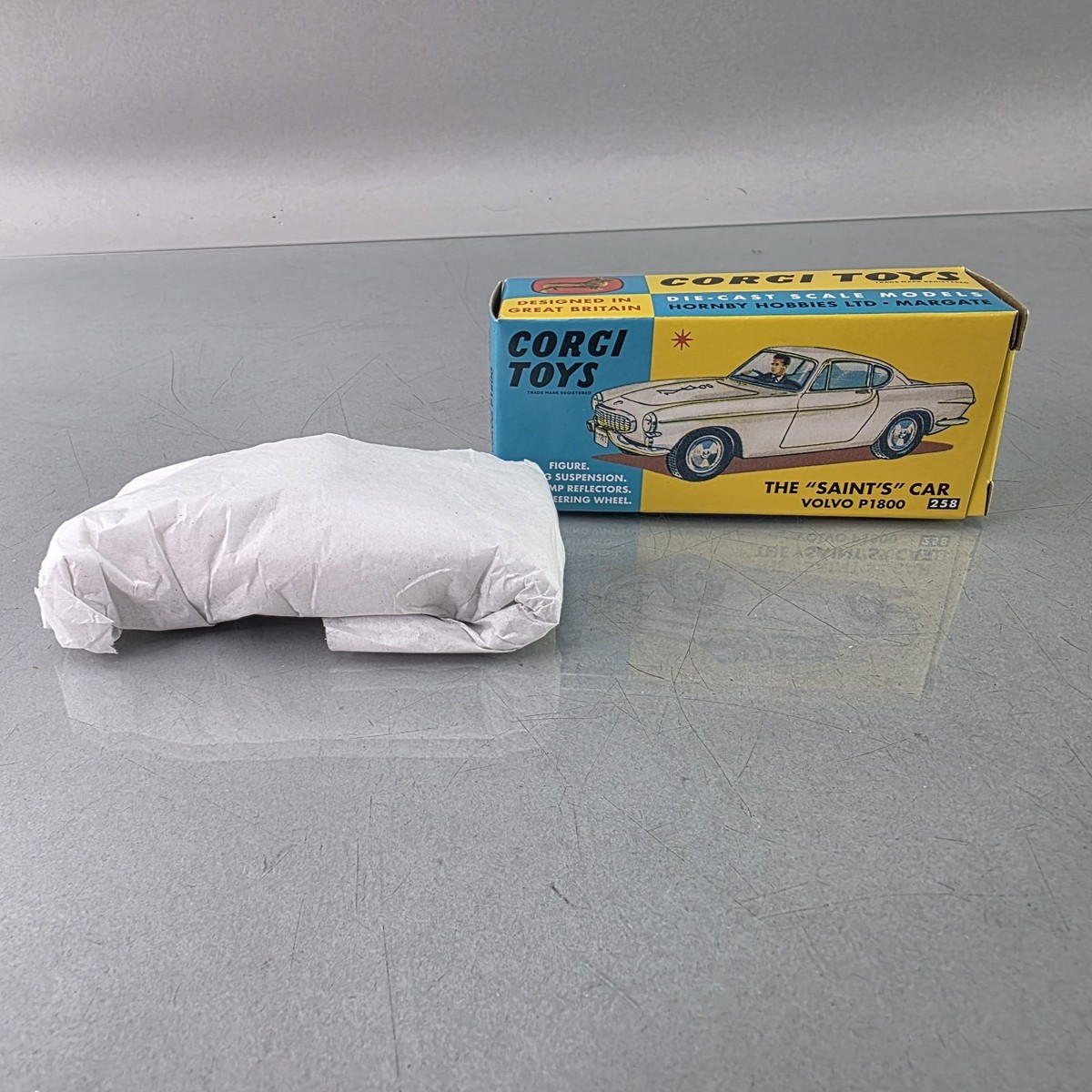Corgi Toys The Saint's Car Volvo P1800 258 Diecast NEW | eBay