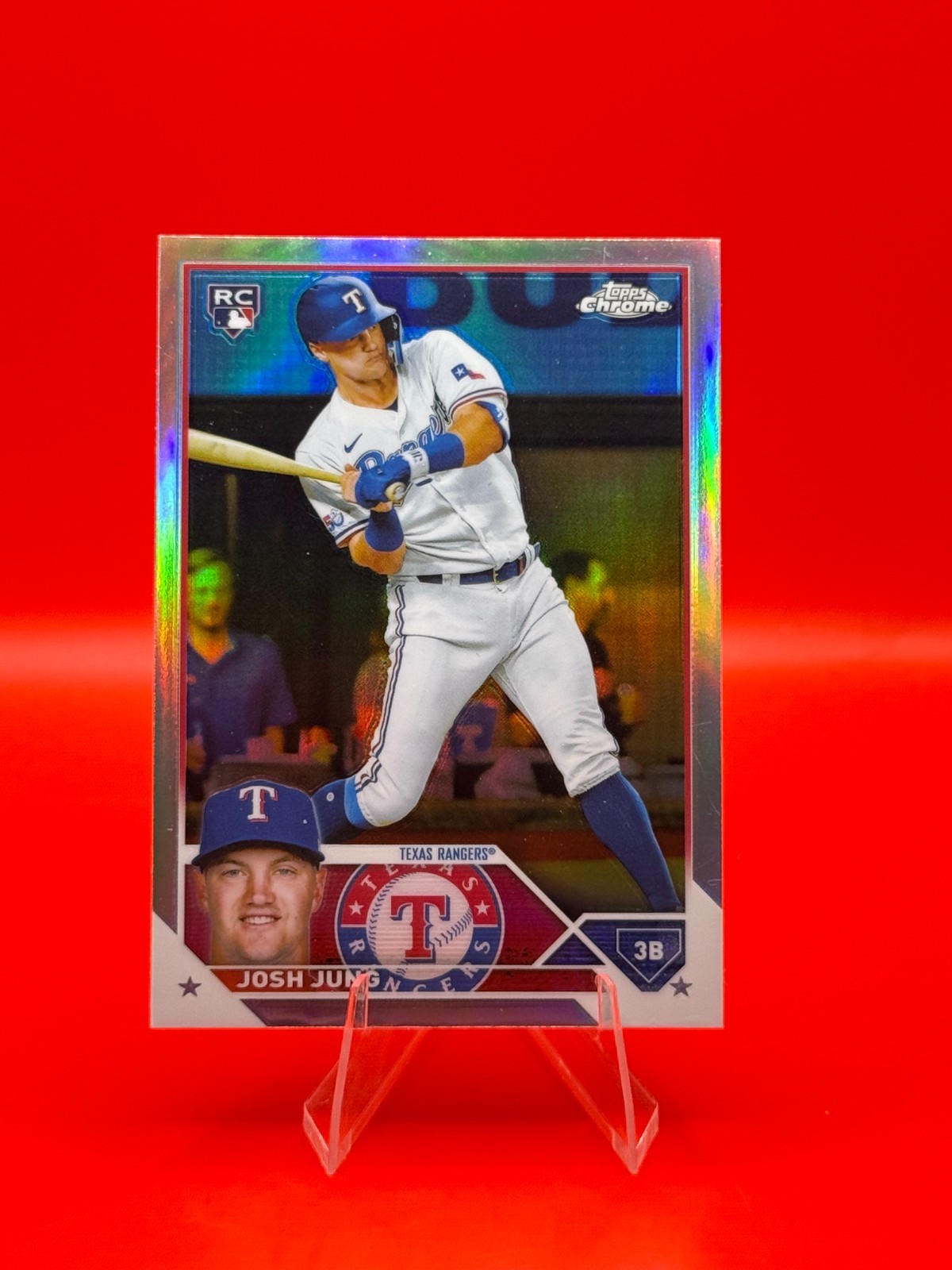 2023 Topps Chrome - Josh Jung #93 Refractor (RC)