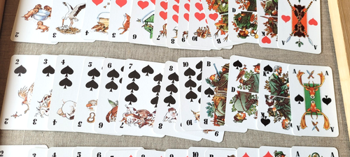 Jagd Jagd 54 Deutschland Spielkarten Deck 1977 - Bild 4 von 12