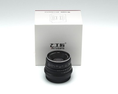 7Artisans 25mm 1.8 für Fujifilm X-Mount Ausstellungsstück #47507**