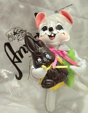 Annalee 8 Easter Boy Mouse w/ Chocolate Bunny...