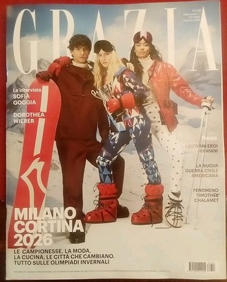 GRAZIA - MILANO CORTINA 2026 - NUMMER 3 / 23. JANUAR 2026 - AUS SAMMLUNG