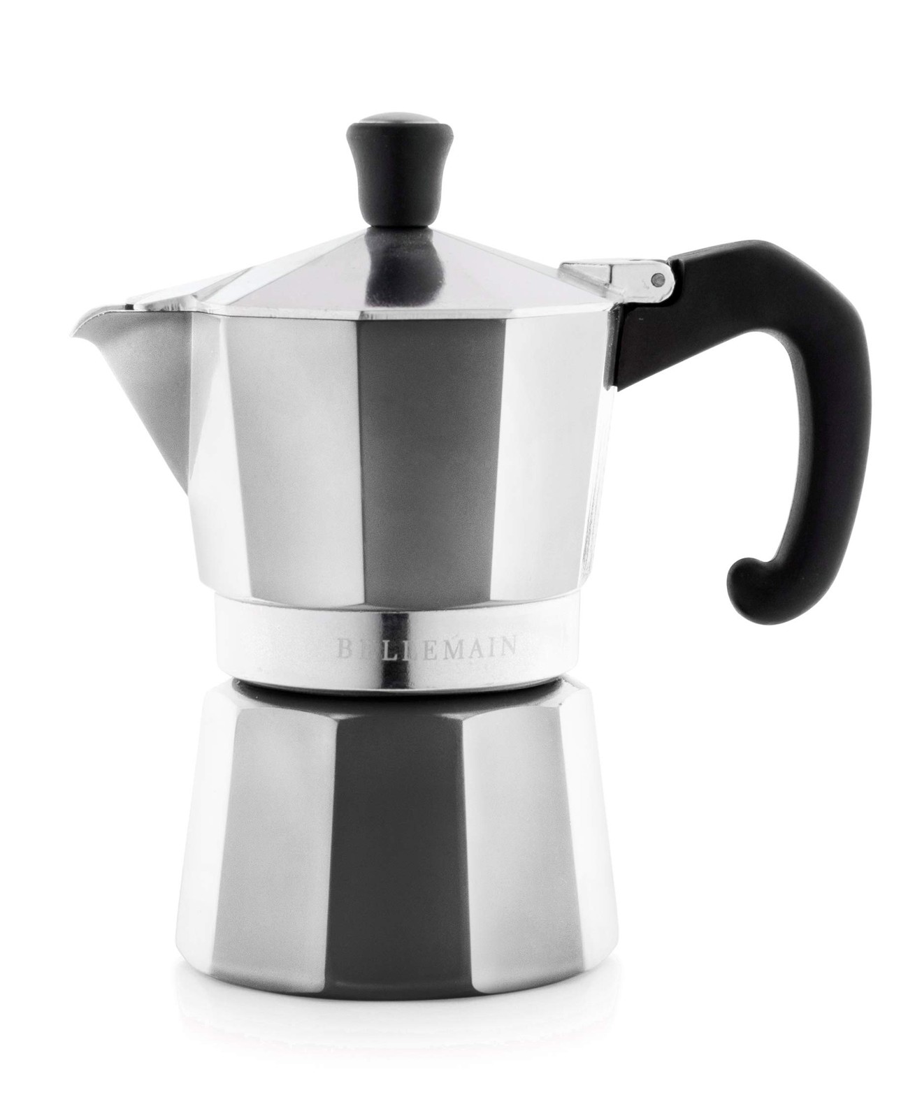 | Italian Moka Pot 3 Cup, Silver