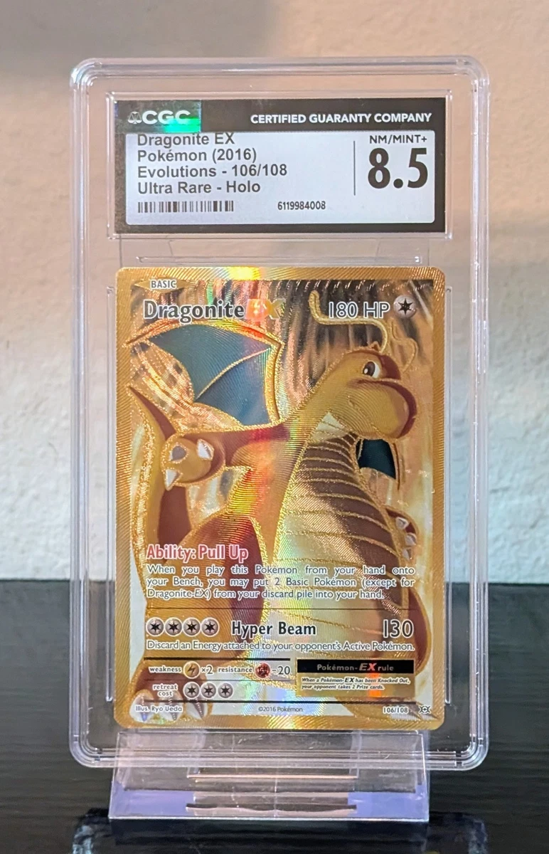 Pokémon TCG Evolutions 8.5 Graded Individual Collectible Card Game