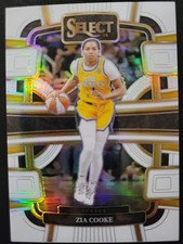 2024 Select WNBA Zia Cooke White Prizms Concourse #82/99 -- Los Angeles Sparks