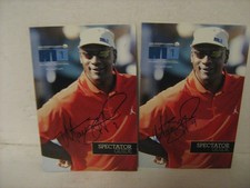 MATTHEW STAFFORD RAMS AUTOGRAPHED MICHAEL JORDAN GOLF TOURNAMENT GUIDE (2)