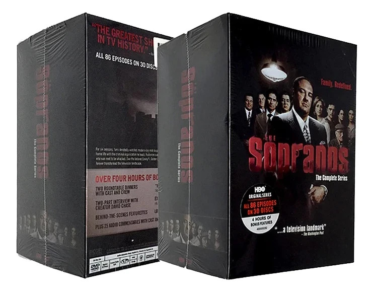 The Sopranos: The Complete Series Season 1-6(DVD 30 Discs Box Set) NEW US