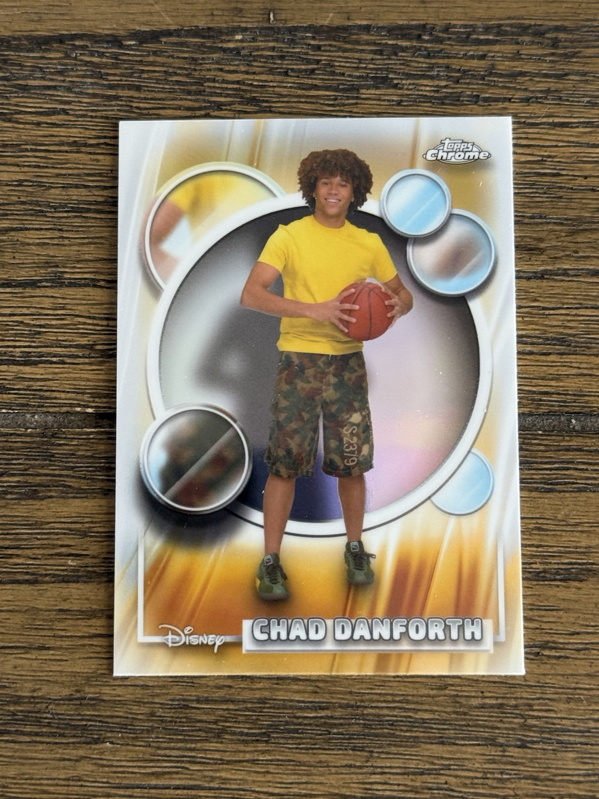 2026 Topps Chrome Disney Chad Danforth Refractor Silver Parallel #186