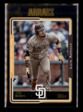2025 Topps Archives #219 Luis Arraez Black Foilboard The BallCap Exec