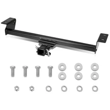 Fit 16-22 Lexus RX350 RX450H 3500lb Square Rear 2" Trailer Hitch Receiver Black