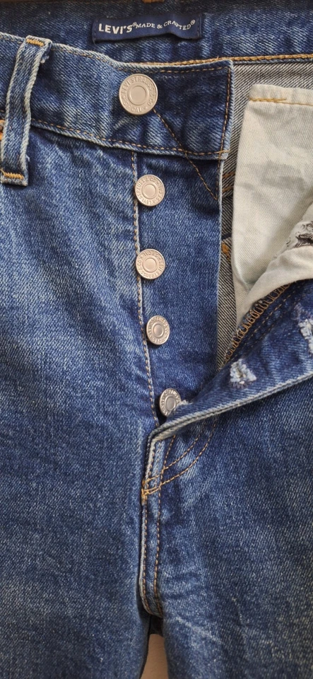Levis Made & Crafted Distressed Selvedge - Image 2 of 4