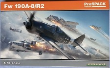 MAQUETTE 1/72 EDUARD FW 190 A-8/R2 PROFIPACK