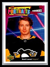 2020-21 Upper Deck UD Portraits #P97 Emil Larmi RC